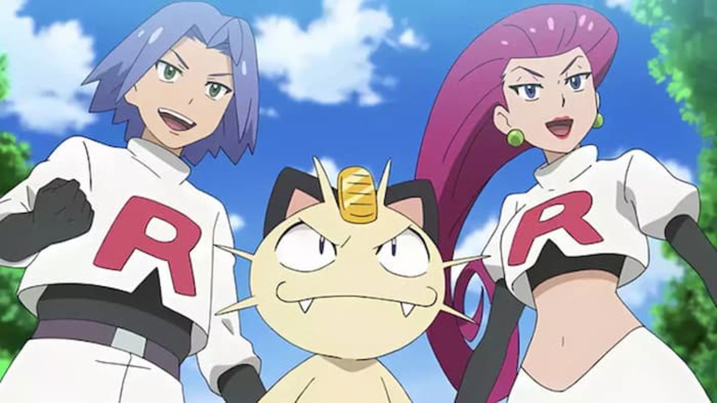 El Team Rocket está conformado por grandes personajes con mucho desarrollo