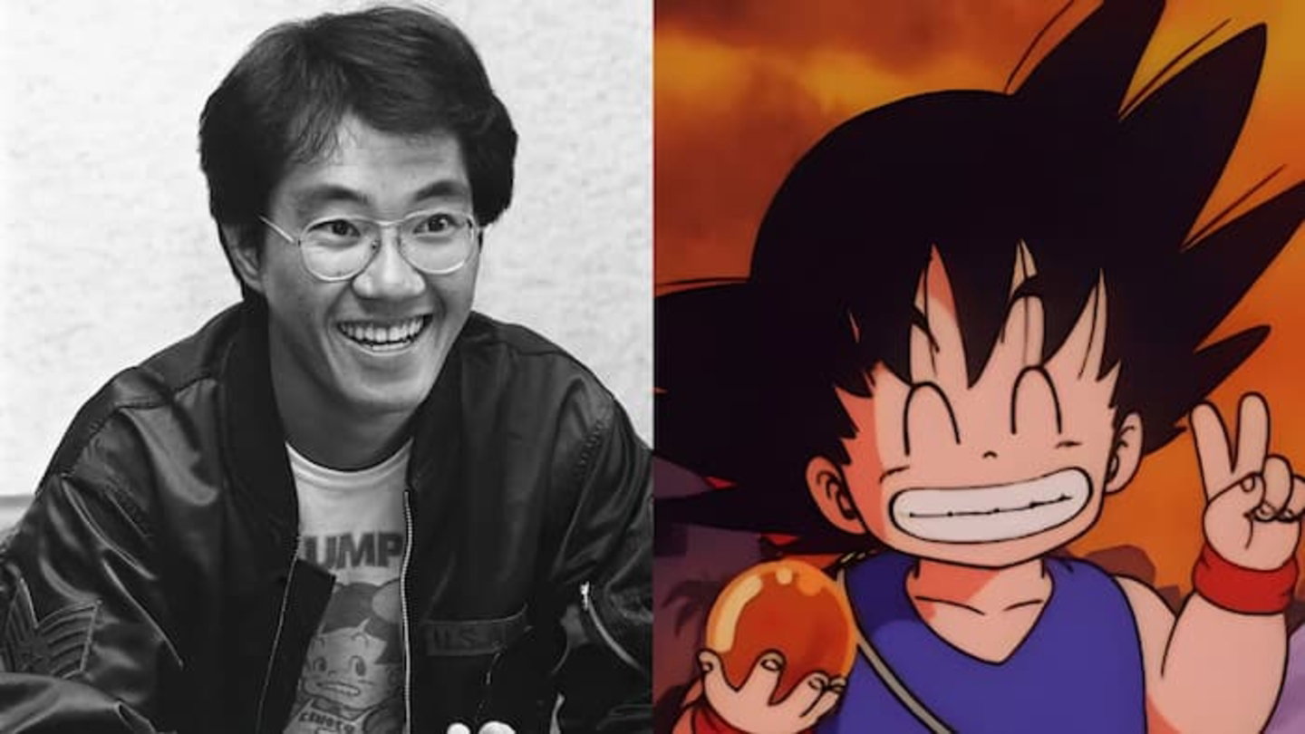 En un arte especial, Toriyama ha hecho cosplay de Goku