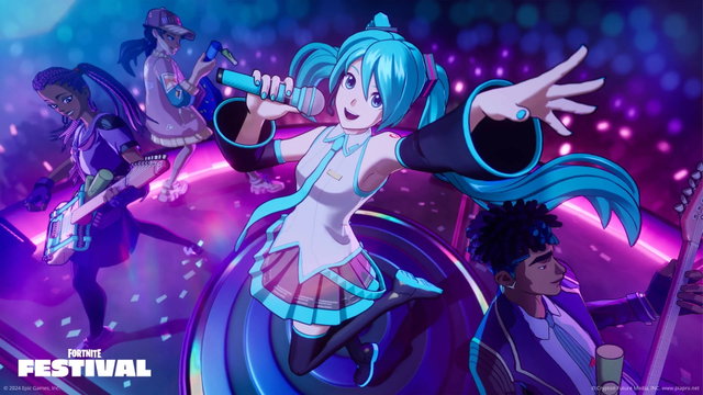 Fortnite anuncia la colaboración con Hatsune Miku por sorpresa