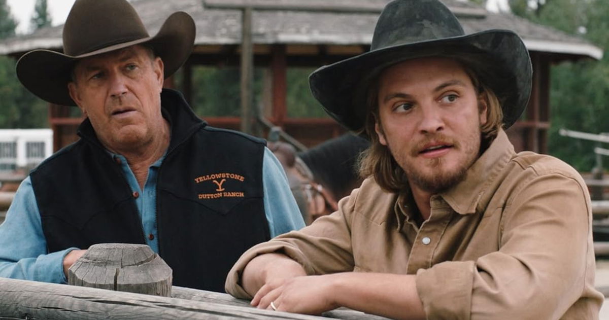 Esta película es como Yellowstone, aunque con Willem Dafoe y Christoph Waltz como protagonistas