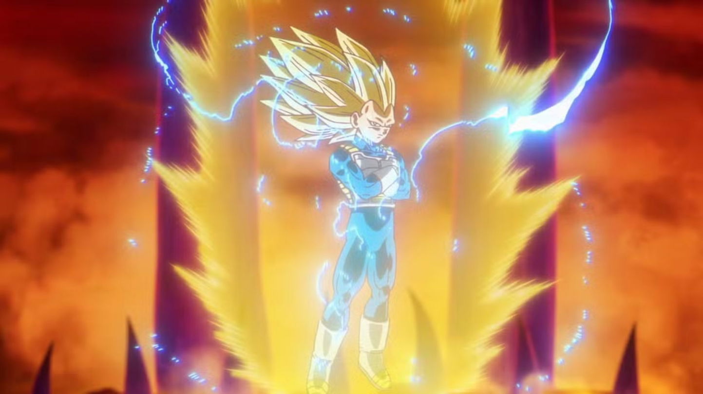 Así luce el Super Saiyan 3 de Vegeta en forma adulta