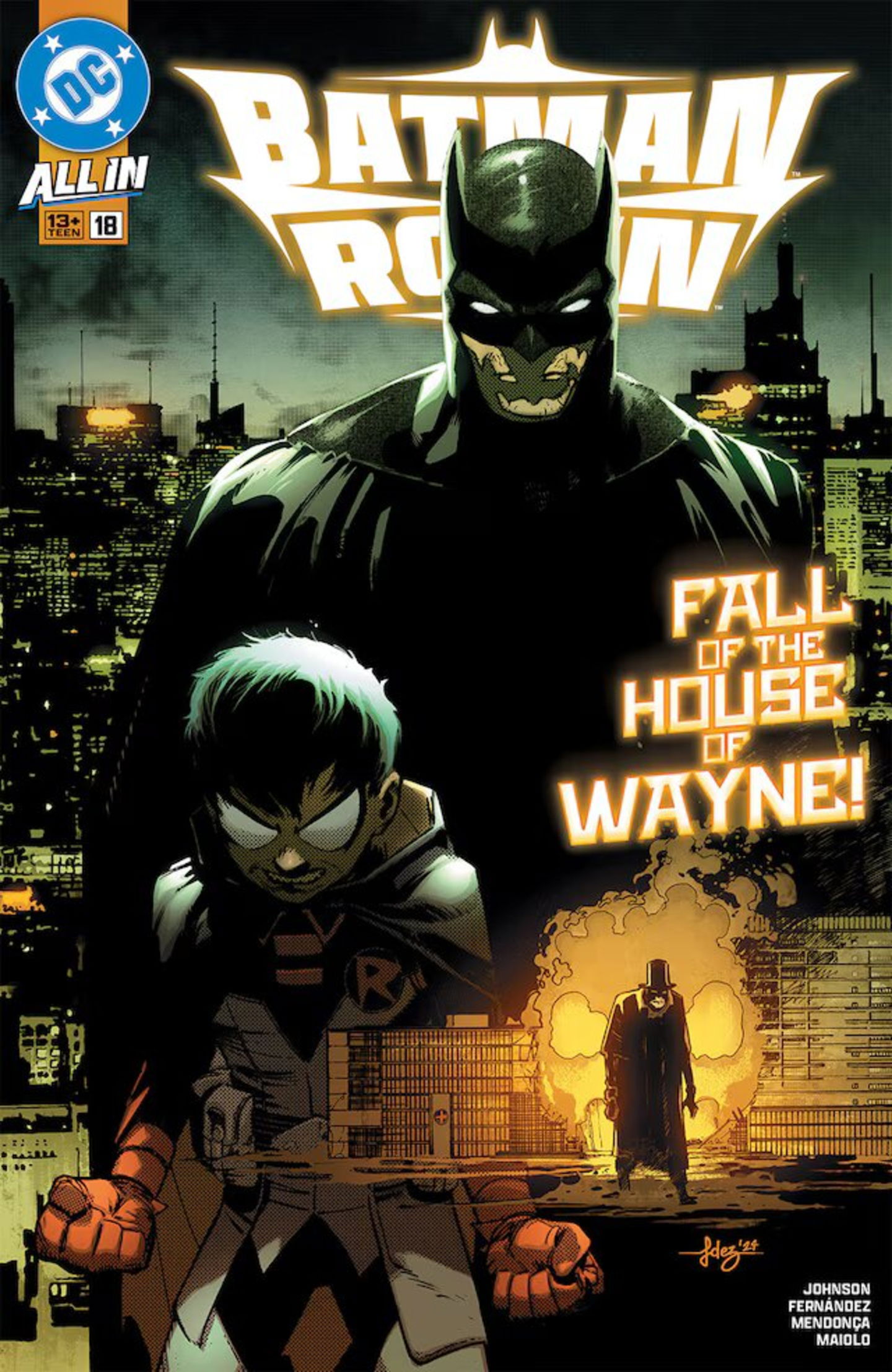 Batman Bruce Wayne Robin DC