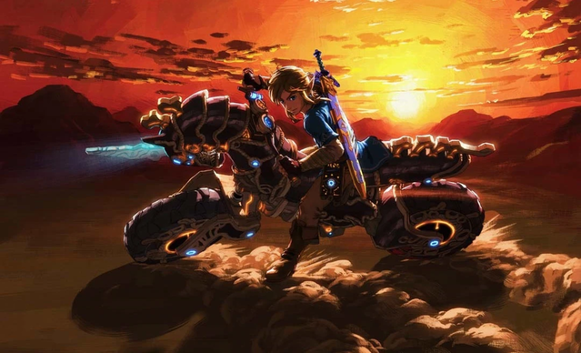 Crean una gigantesca moto todoterreno en Zelda Tears of the Kingdom