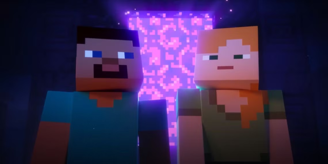 Recrean el Nether de Minecraft usando piezas de LEGO