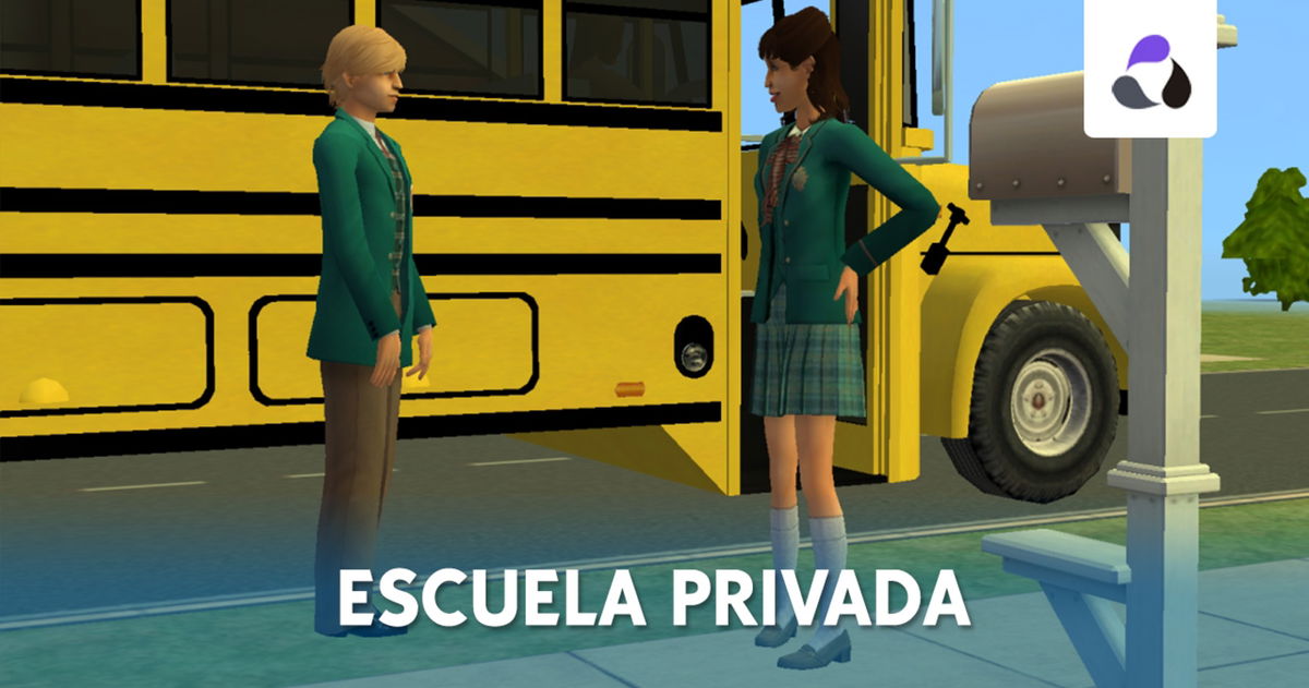 Cómo acceder a la escuela privada en Los Sims 2