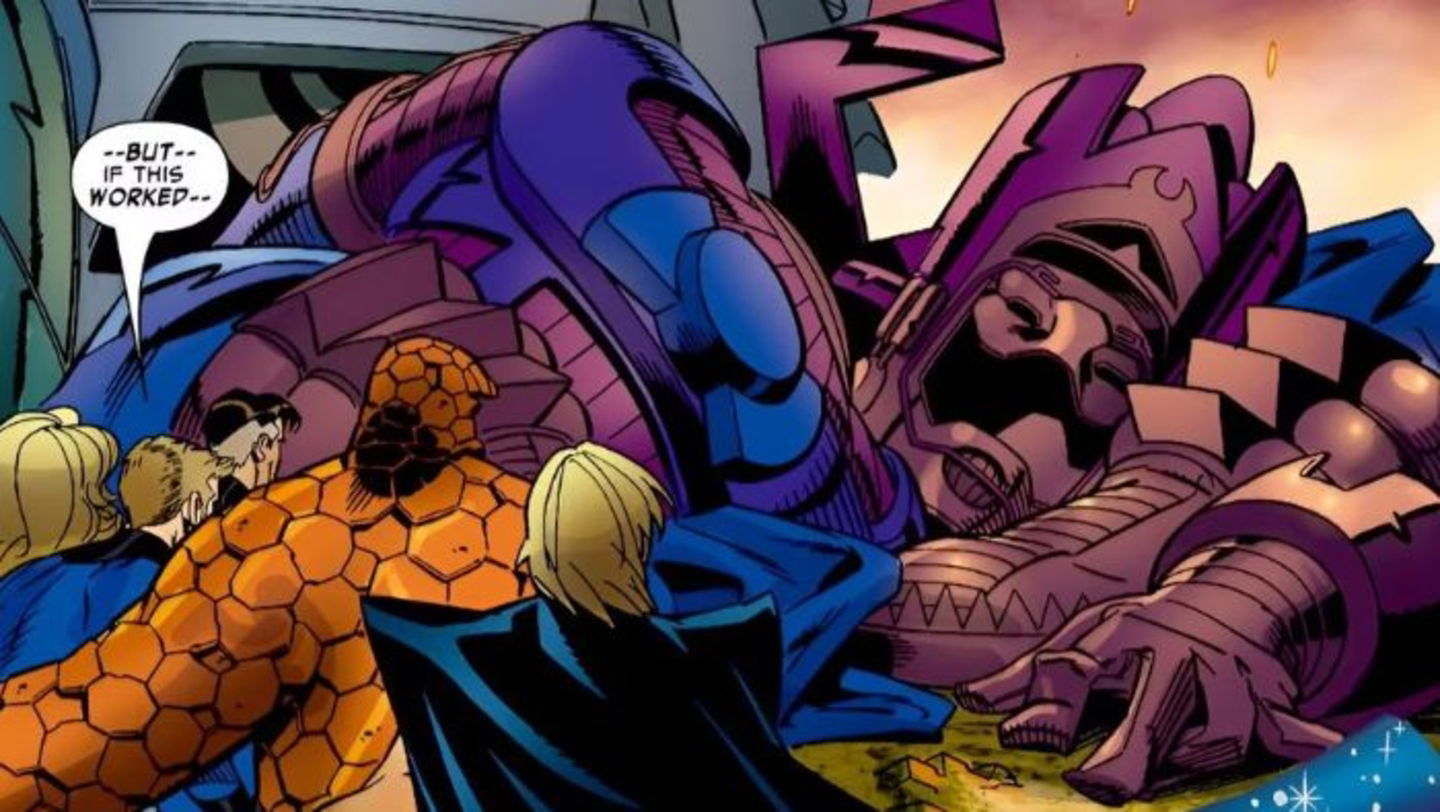 De esta manera Los 4 Fantásticos vencieron a Galactus en su primera batalla