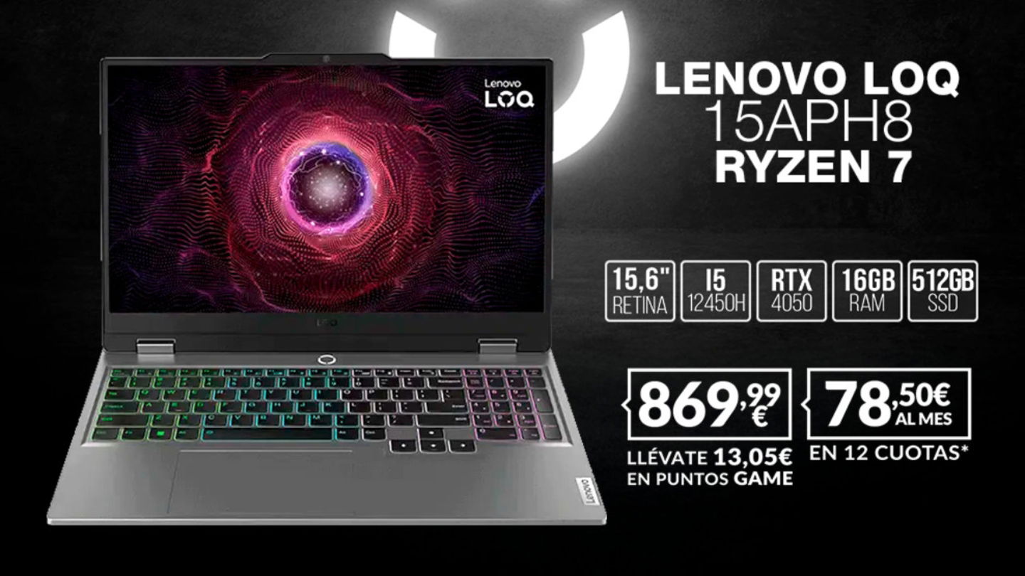 Lenovo LOQ 15APH8 - Oferta GAME