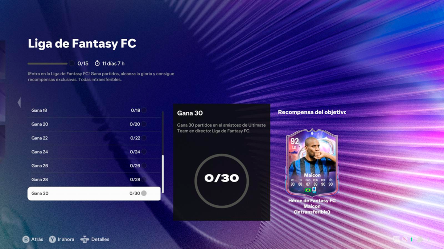 EA Sports FC 25 Ultimate Team: no puedes dejar escapar a este jugador de objetivos