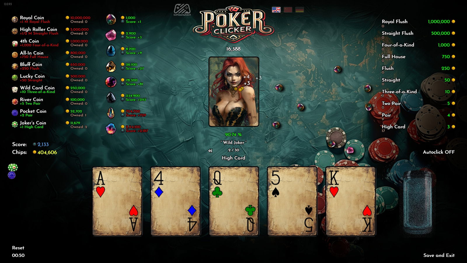 poker clicker