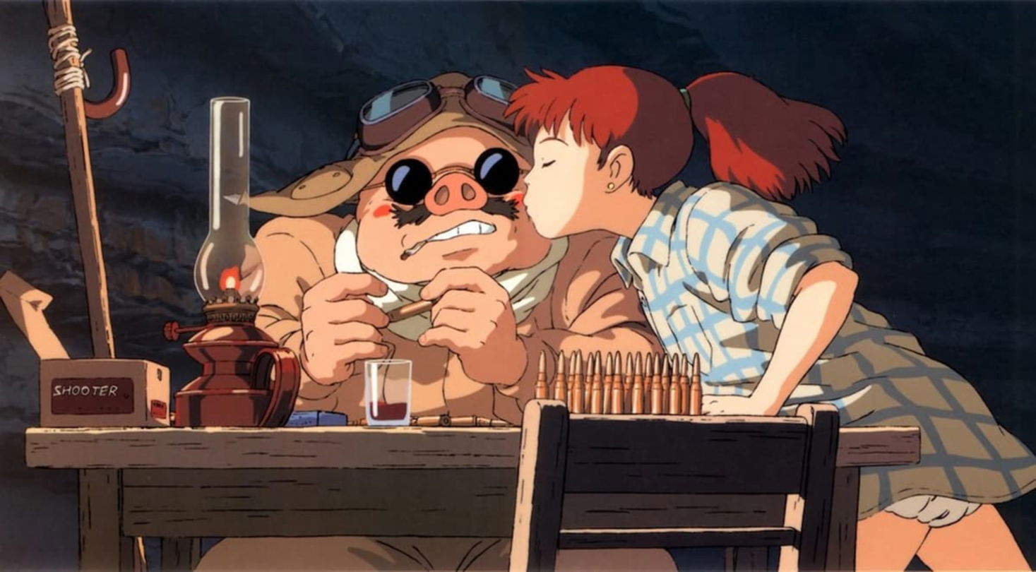 Porco Rosso es una película que explora las consecuencias de la guerra en los involucrados