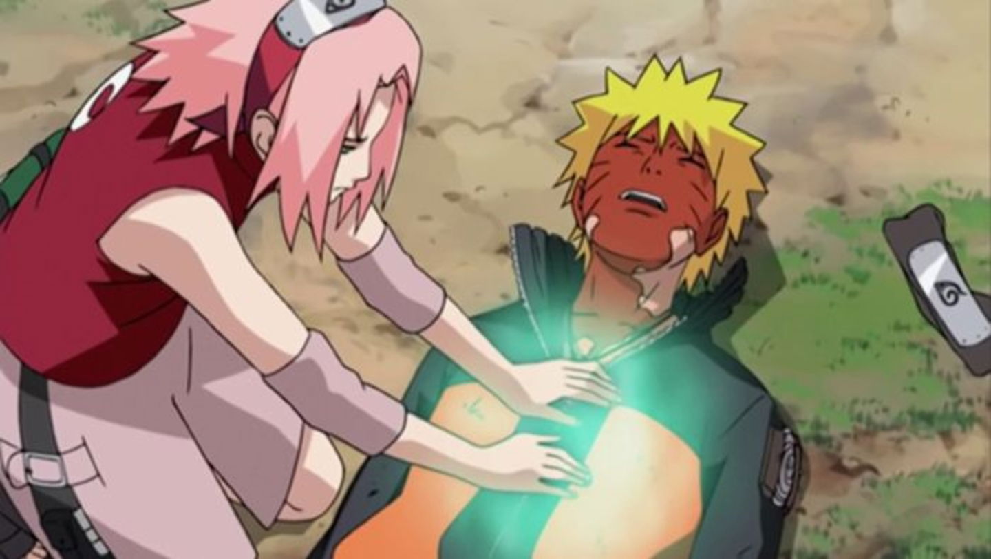 Sakura siempre ha ayudado y salvado a Naruto cada vez que lo ha necesitado