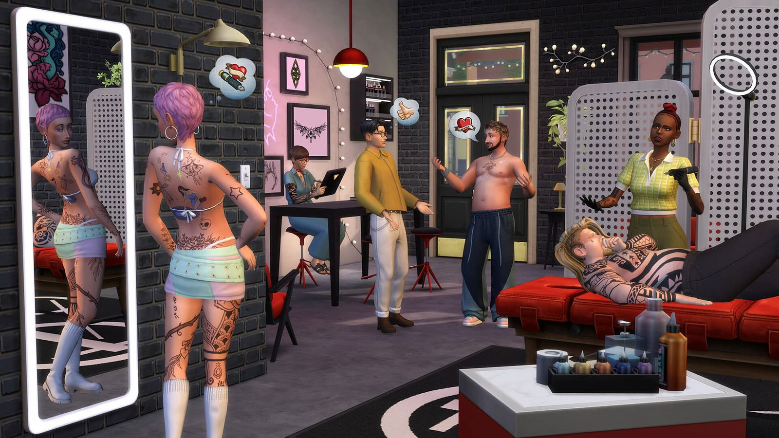 Los Sims 4 Ocio y Negocio