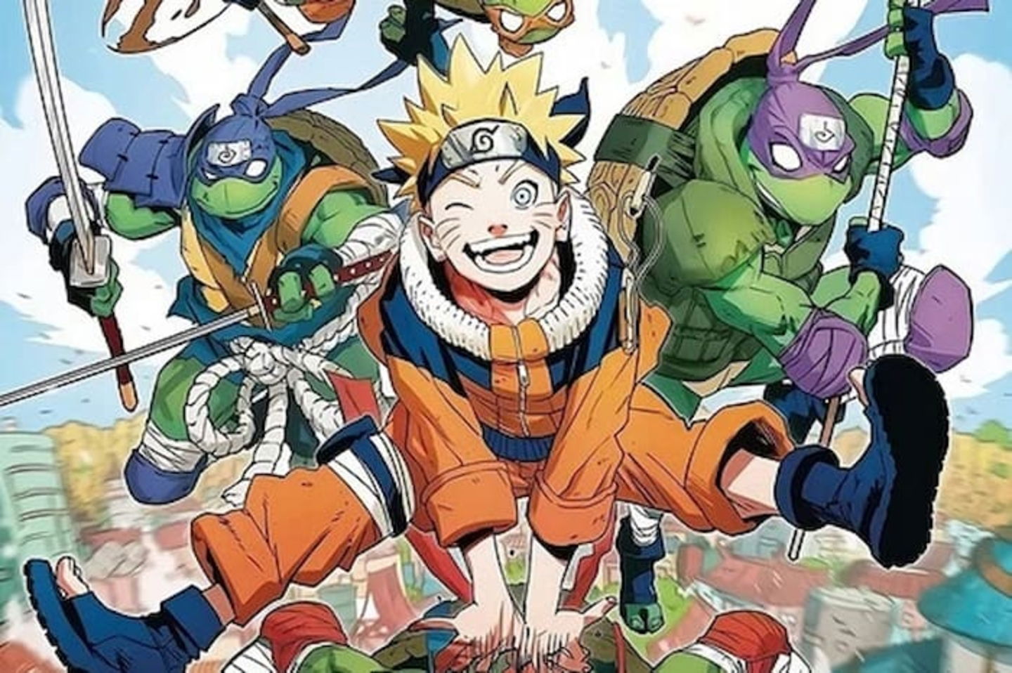 Teenage Mutant Ninja Turtles x Naruto, el épico crossover que relata las aventuras de Naruto y las Tortugas Ninjas