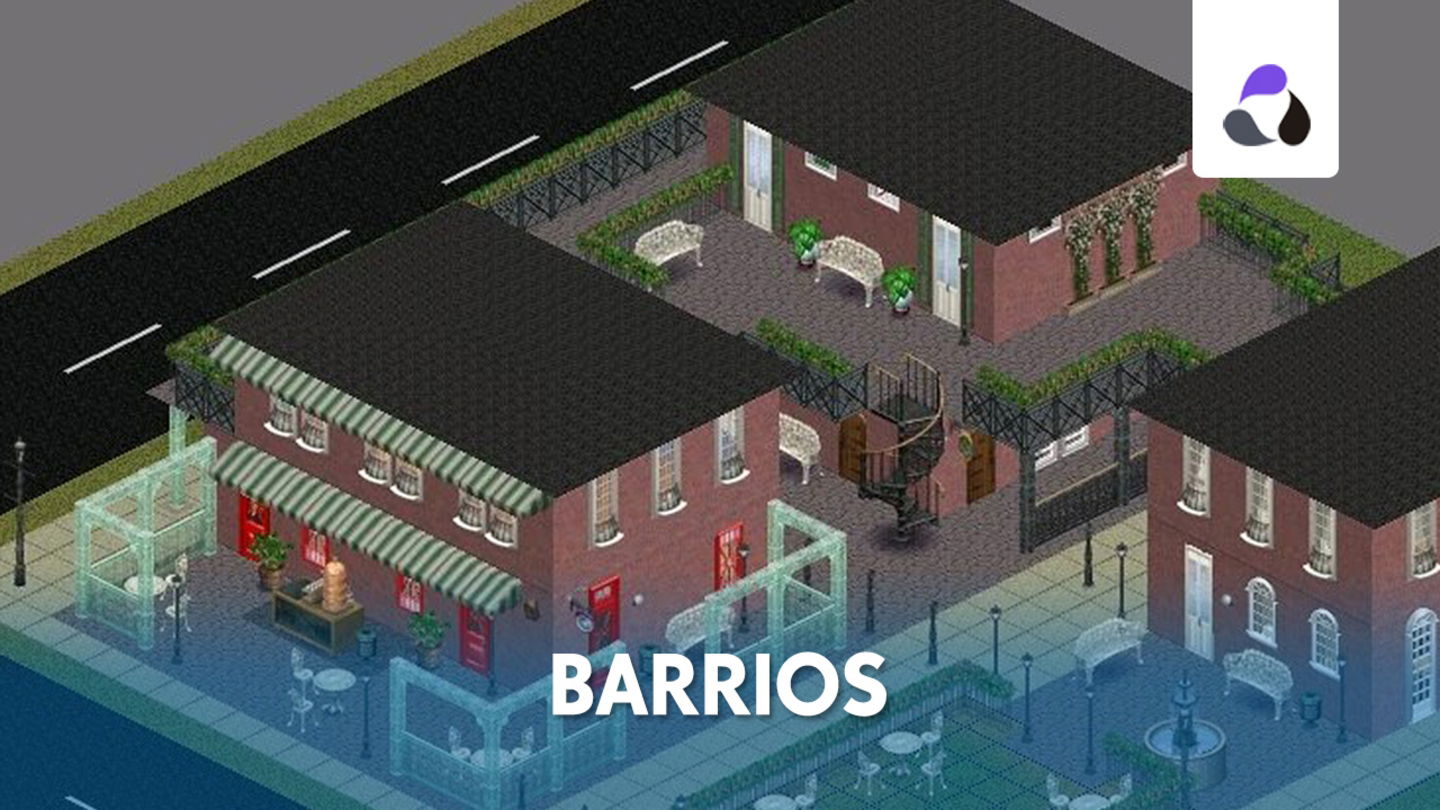 Todos los barrios y subbarrios en Los Sims