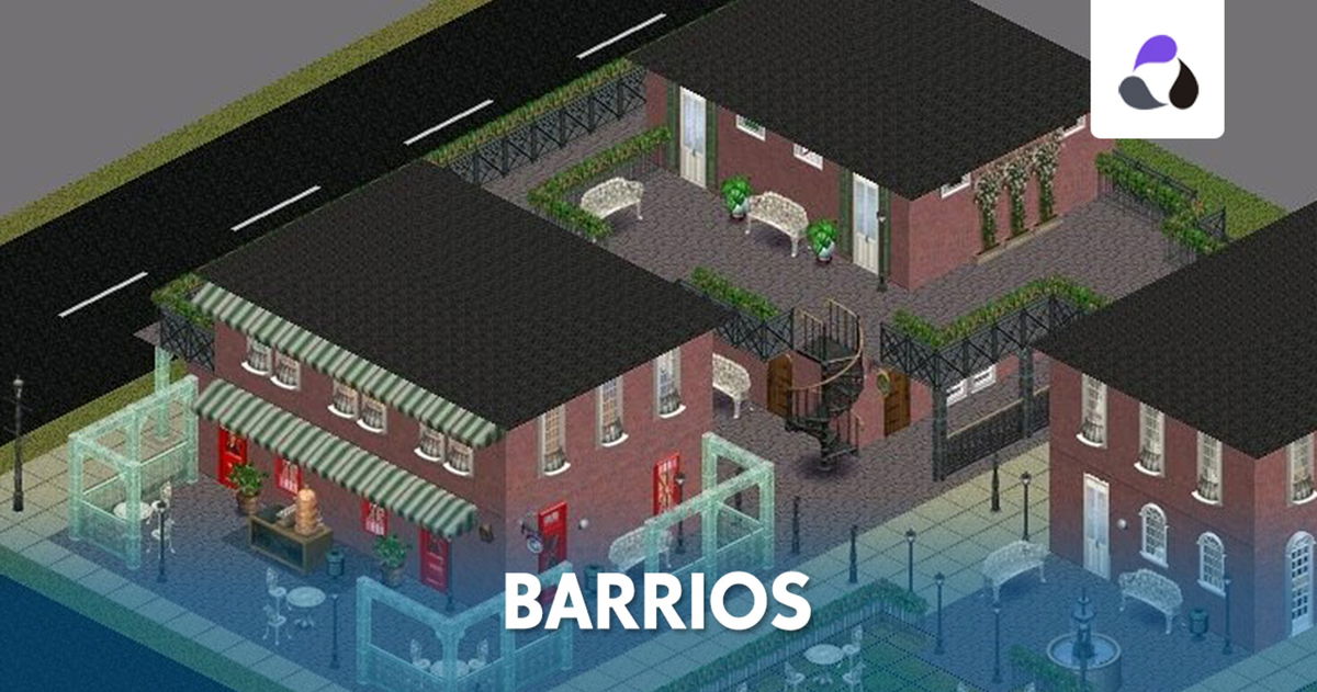 Todos los barrios y subarrios en Los Sims