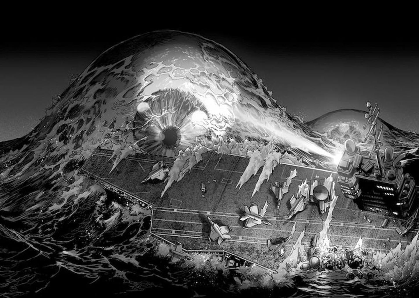 Yusuke Murata hace un trabajo brutal con el manga de One-Punch Man