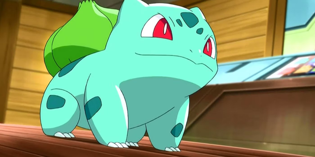 Bulbasaur se convierte en un Pokémon de tipo Planta gracias a esta figura hecha de madera