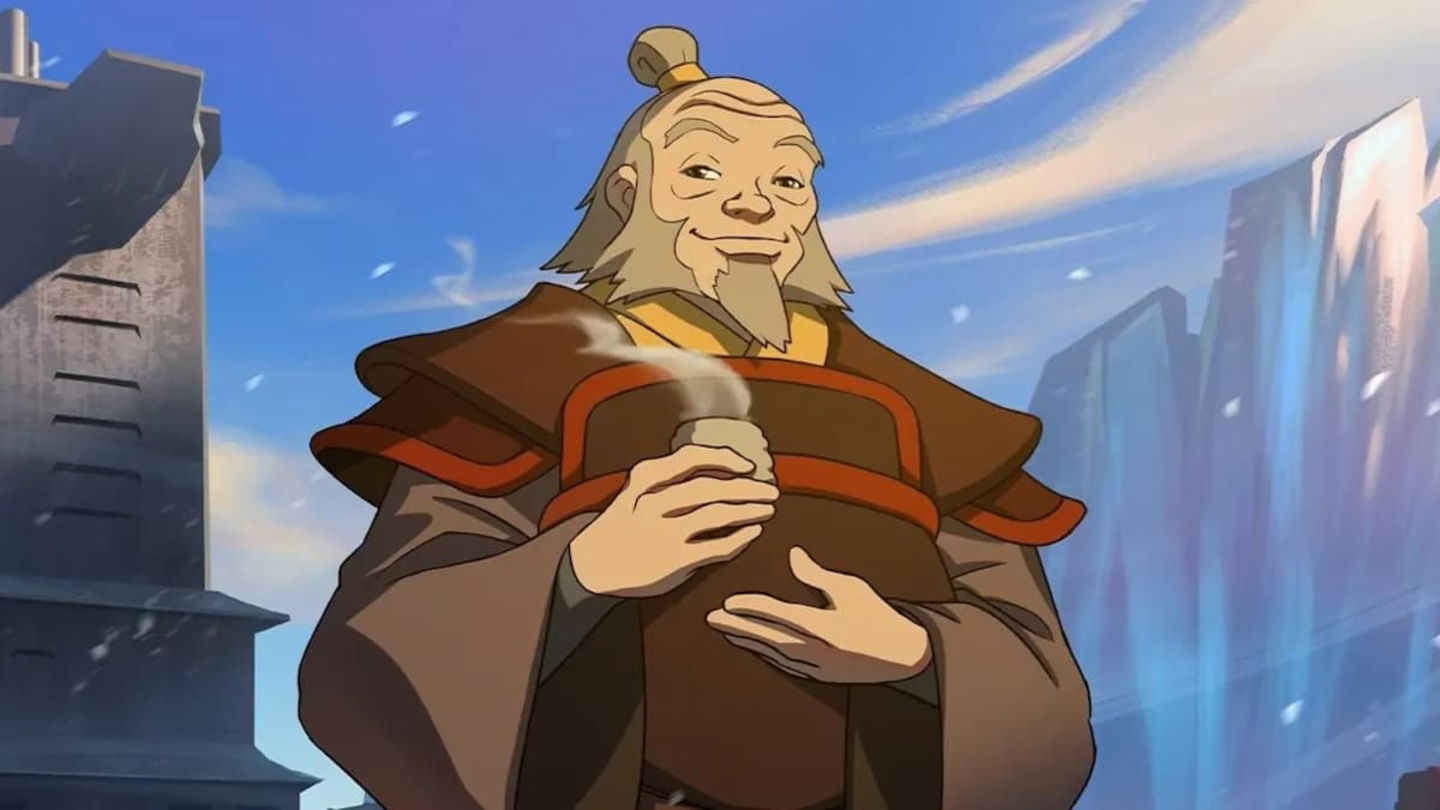 El tío Iroh se volvió tan sabio tras un viaje personal por las cuatro naciones