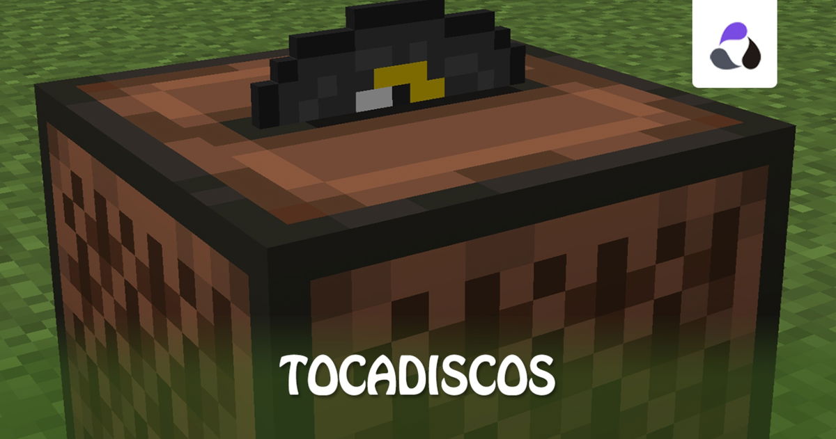 Cómo hacer un tocadiscos y bloques musicales en Minecraft