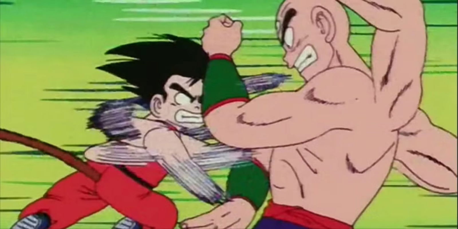 La pelea de Tien y Goku tuvo una gran calidad debido al conflicto interno del alumno del maestro Shen