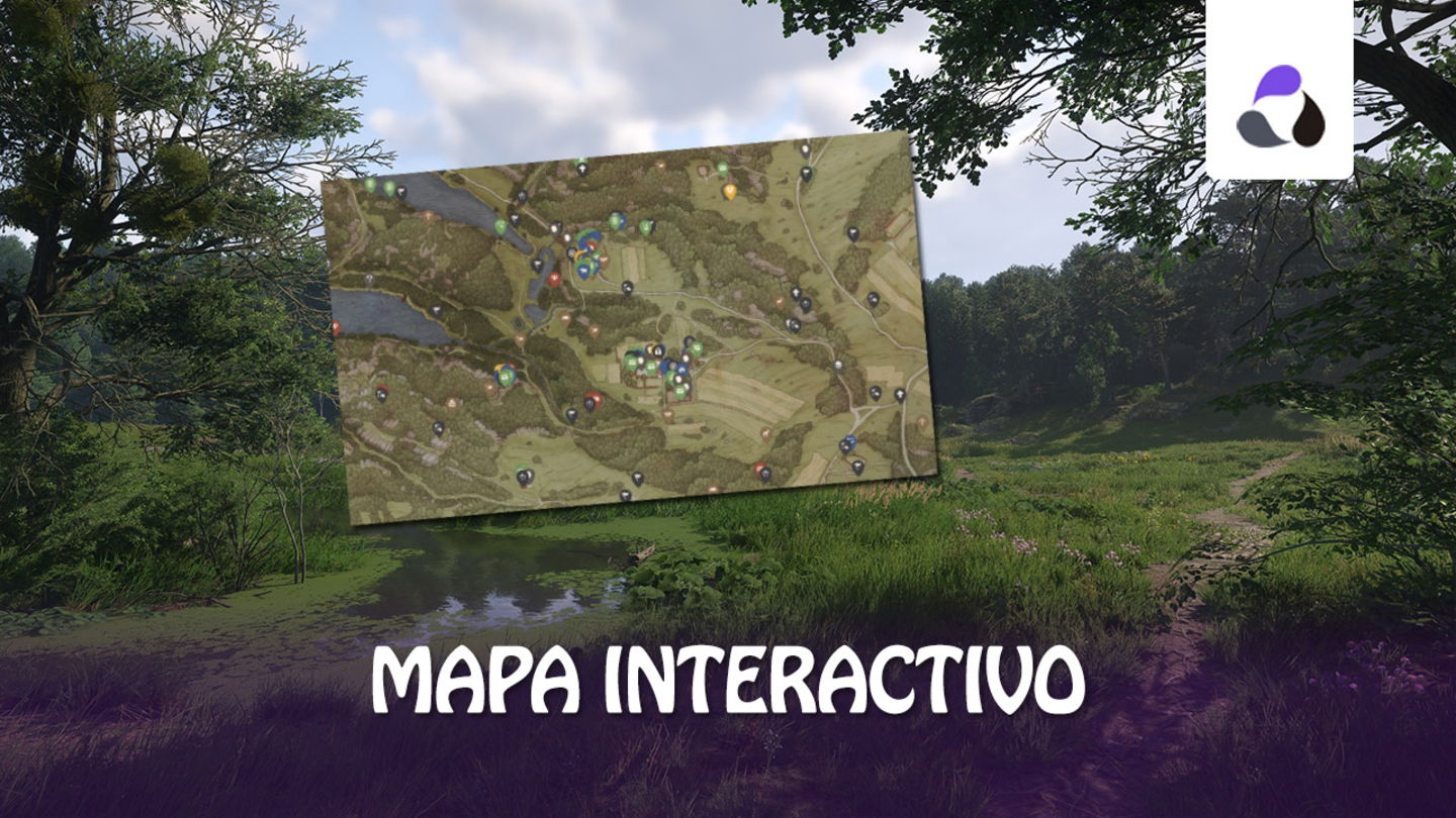 Mapa interactivo de Kingdom Come Deliverance 2