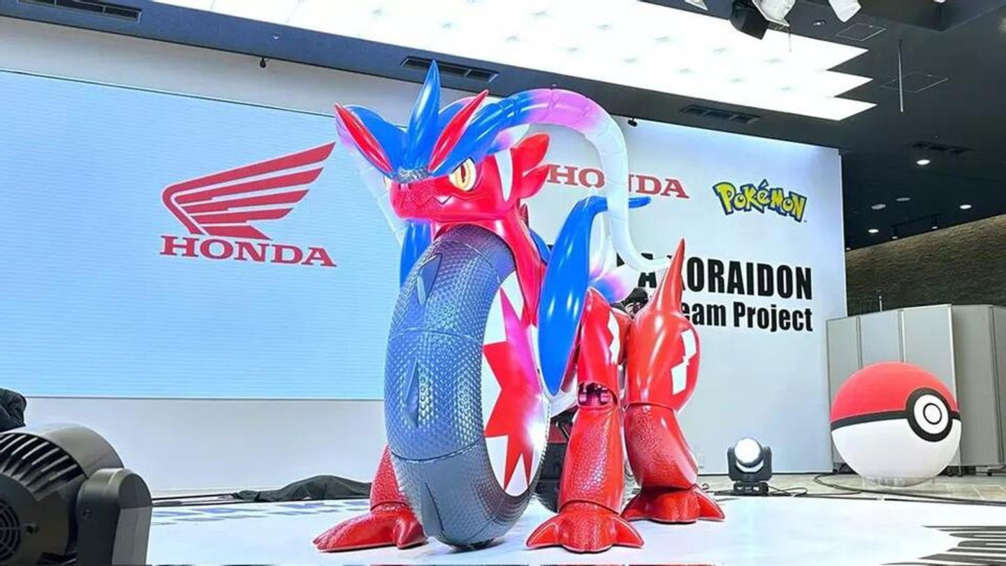 The Pokémon Company y Honda han creado una espectacular motocicleta basada en Pokémon