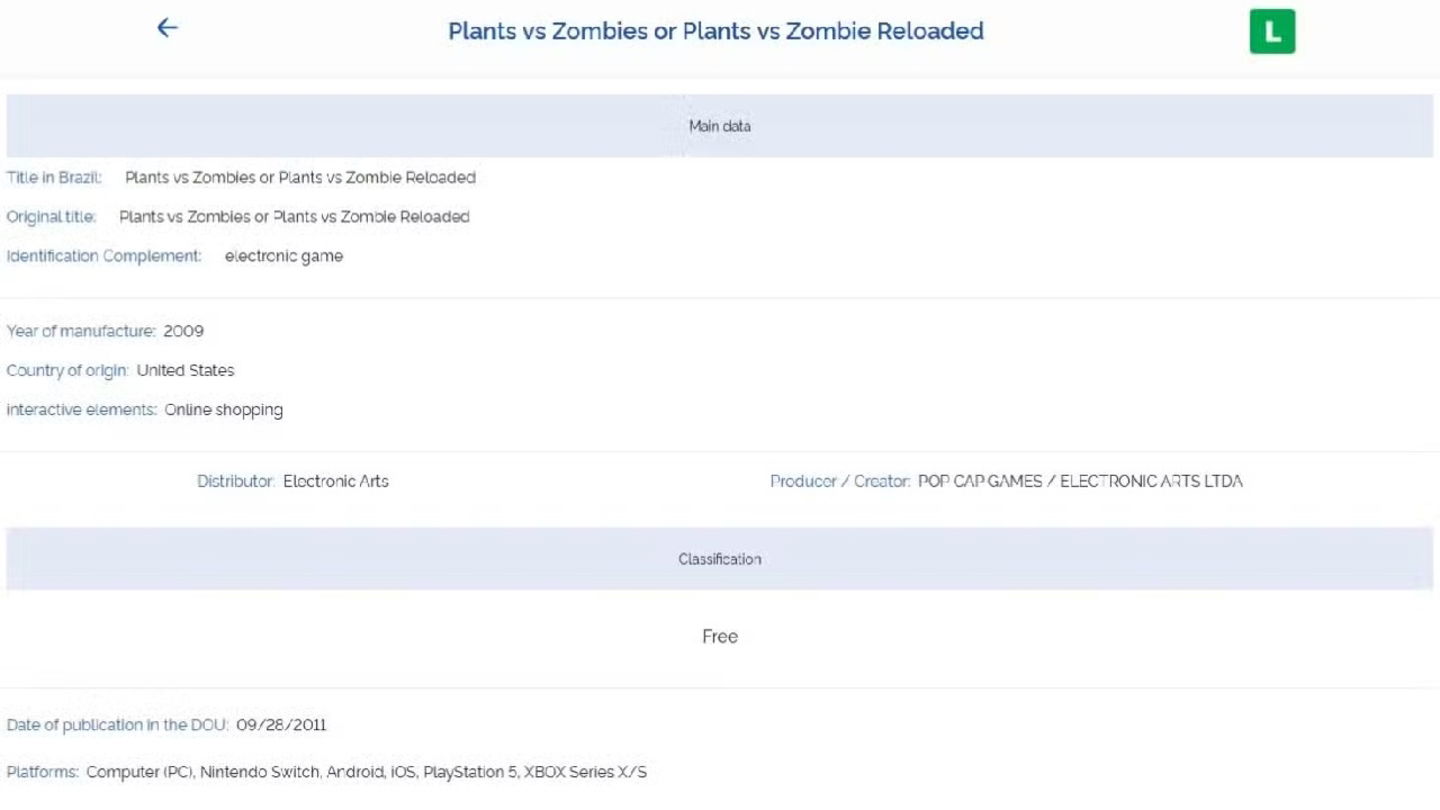 ¿Te acuerdas de Plants vs. Zombies? El famoso juego para móviles podría volver pronto