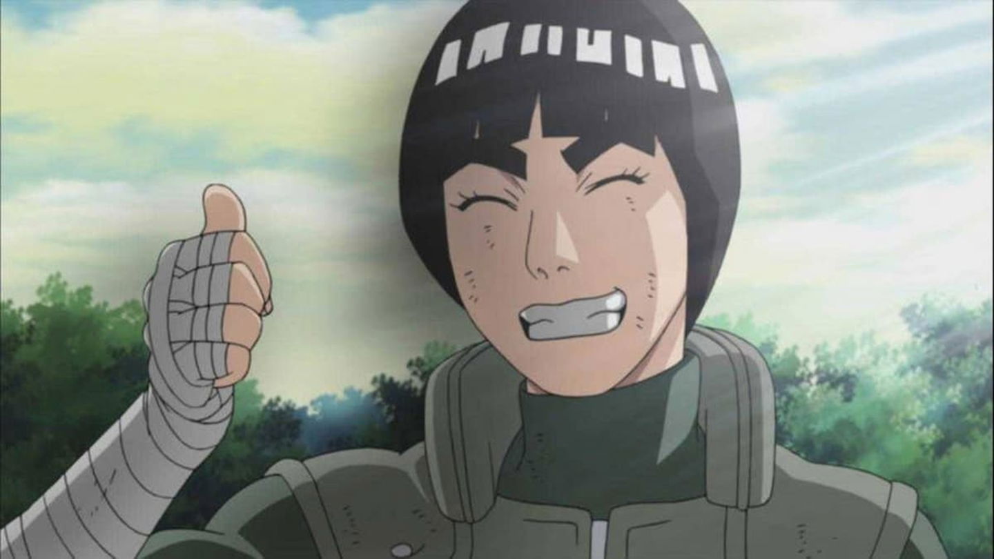 Rock Lee no tenía talento, pero sí mucha voluntad