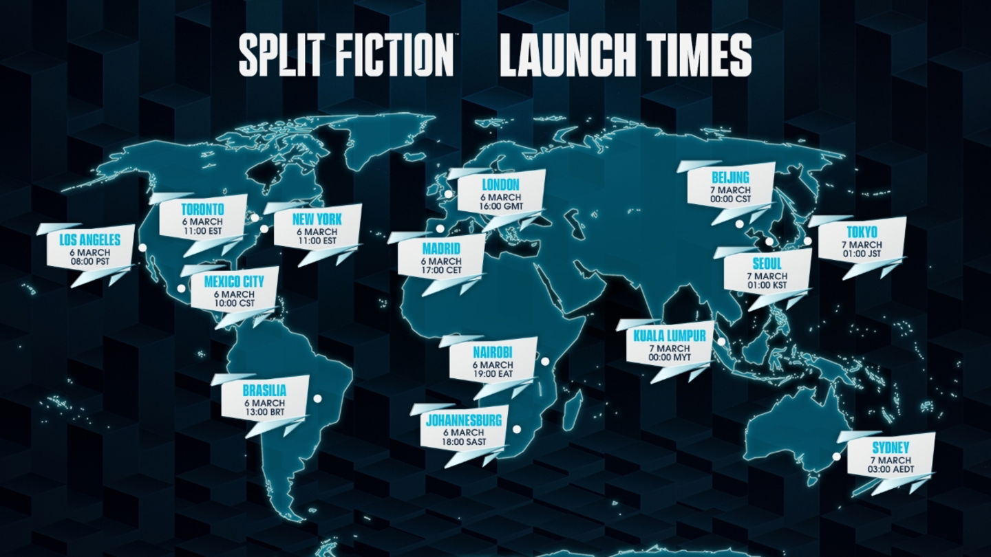 ¿Cuándo se puede empezar a jugar Split Fiction? Todos los horarios por países