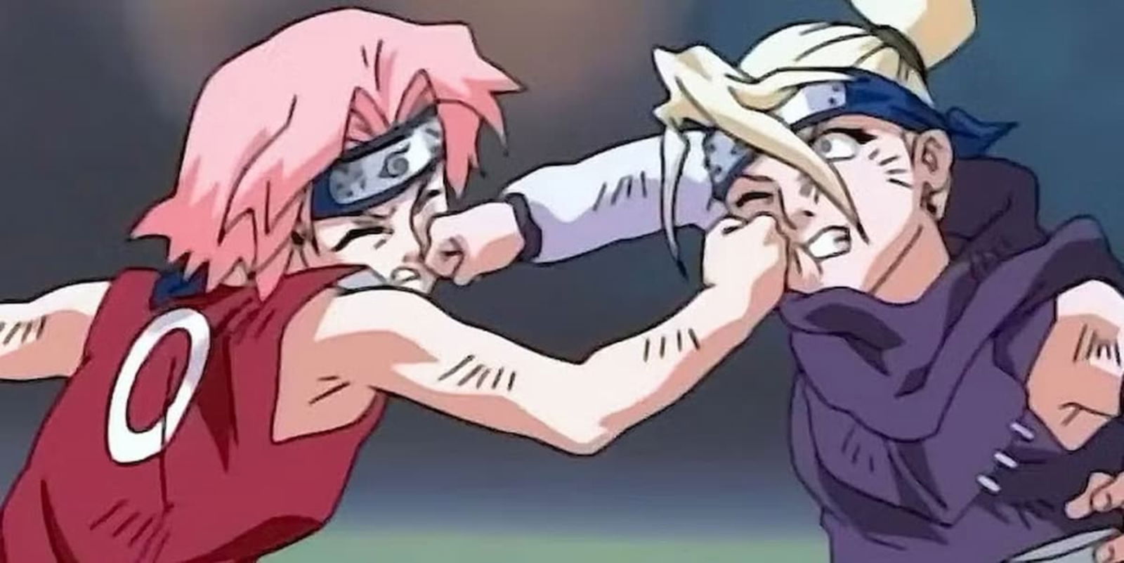 Una pelea decepcionante entre kunoichis con talento