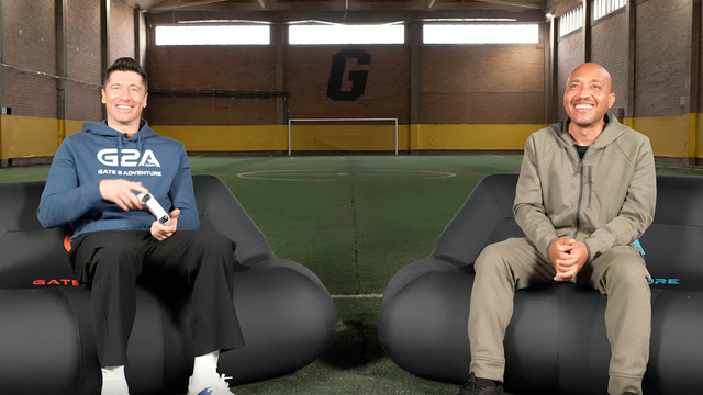 Robert Lewandowski se convierte une a la edición especial del videopodcast G2A Unlocked