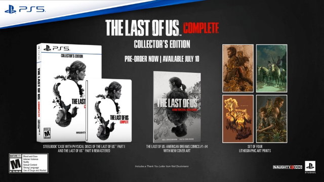 Naughty Dog lanza la colección de The Last of Us en PS5 y enfada a los jugadores
