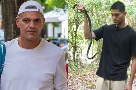 Zape, el hijo de Frank Cuesta, también se hace youtuber: le muerde una serpiente junto a su padre Zape, el hijo de Frank Cuesta, también se hace youtuber: le muerde una serpiente junto a su padre