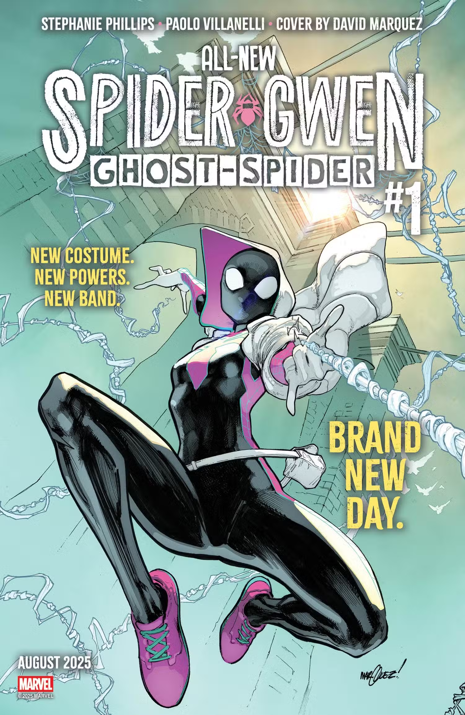 Marvel presenta el rediseño oficial de Spider-Gwen y sorprende a todo el mundo