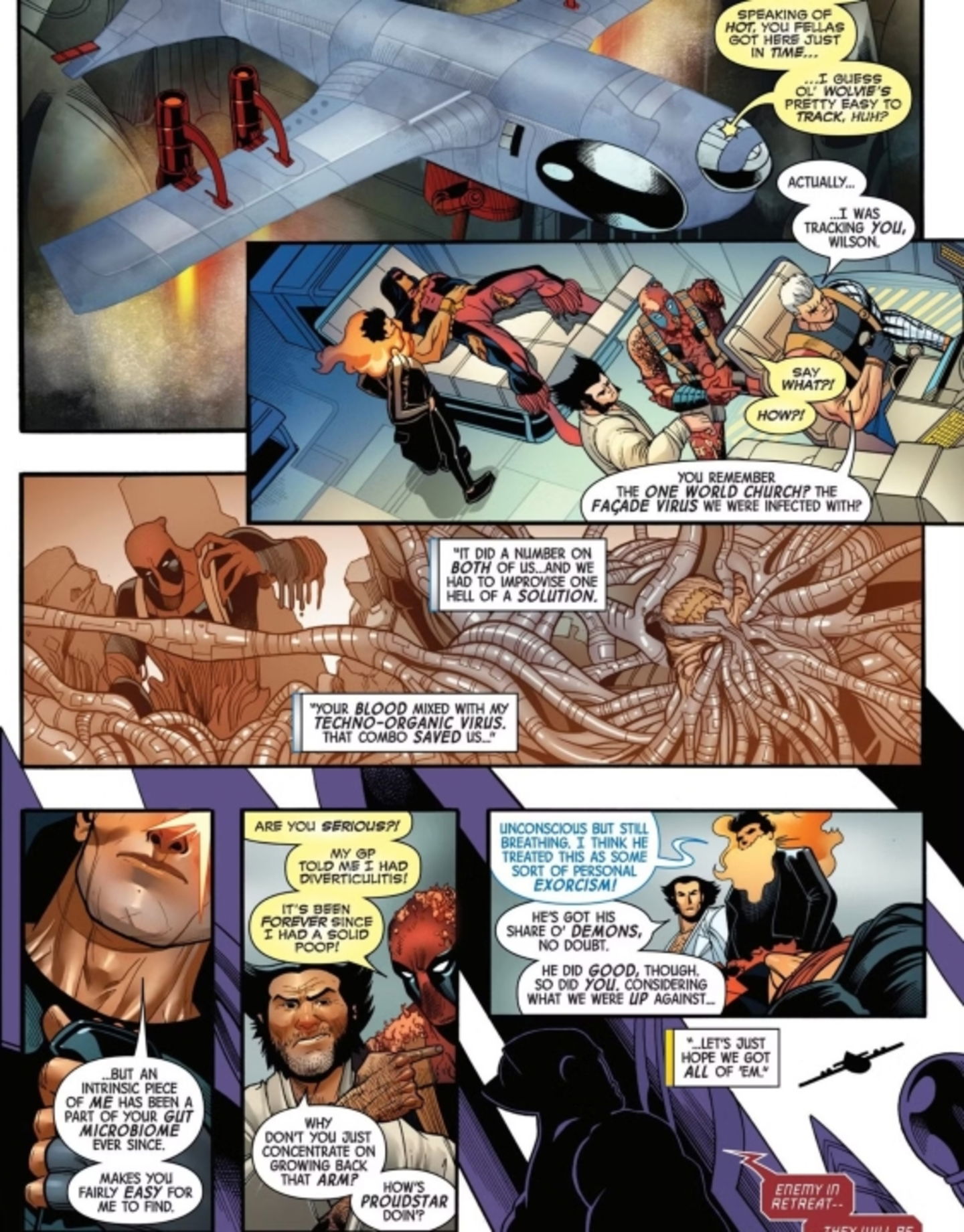 Deadpool recibe un nuevo poder más brutal que la regeneración