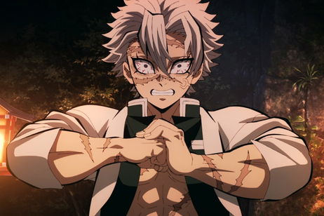 Demon Slayer promociona su próximo largometraje con esta ilustración de Sanemi Shinazugawa