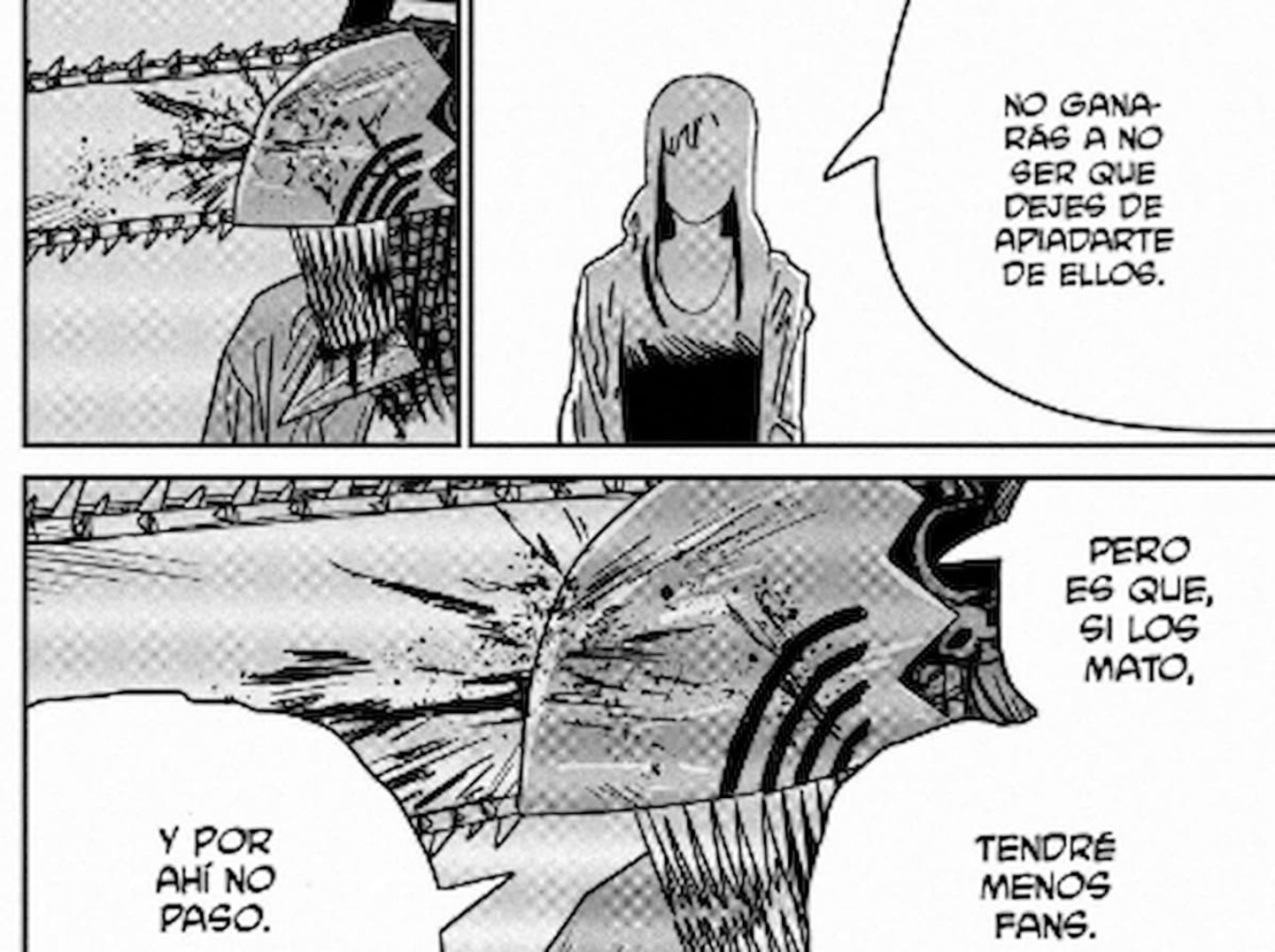 Denji rechaza la idea de matar humanos