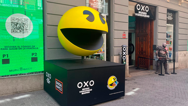 OXO Museo del Videojuego se alía con Bandai Namco Entertainment para acoger el 45º aniversario de PAC-MAN