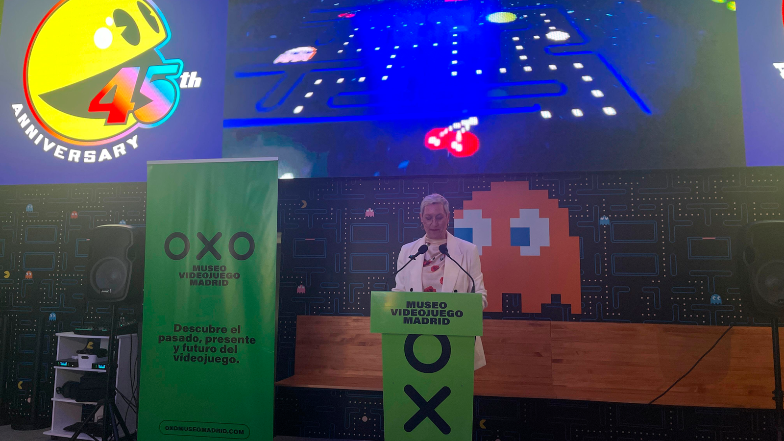 OXO Museo del Videojuego se alía con Bandai Namco Entertainment para acoger el 45º aniversario de PAC-MAN