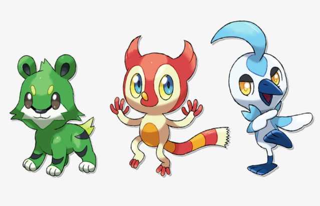 La décima generación de Pokémon puede haber revelado sus títulos y los Pokémon iniciales