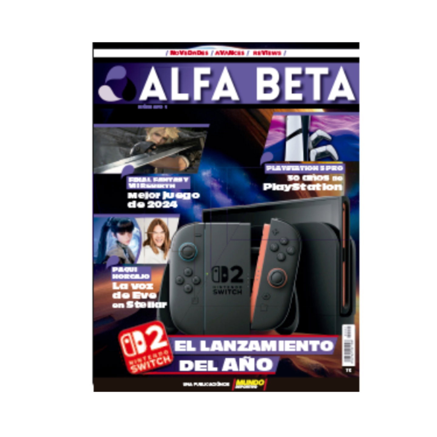 ¡Llega Nintendo Switch 2! Entérate de todo en la revista de Alfa Beta