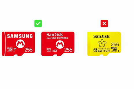 Las mejores tarjetas microSD para Nintendo Switch 2 Las mejores tarjetas microSD para Nintendo Switch 2