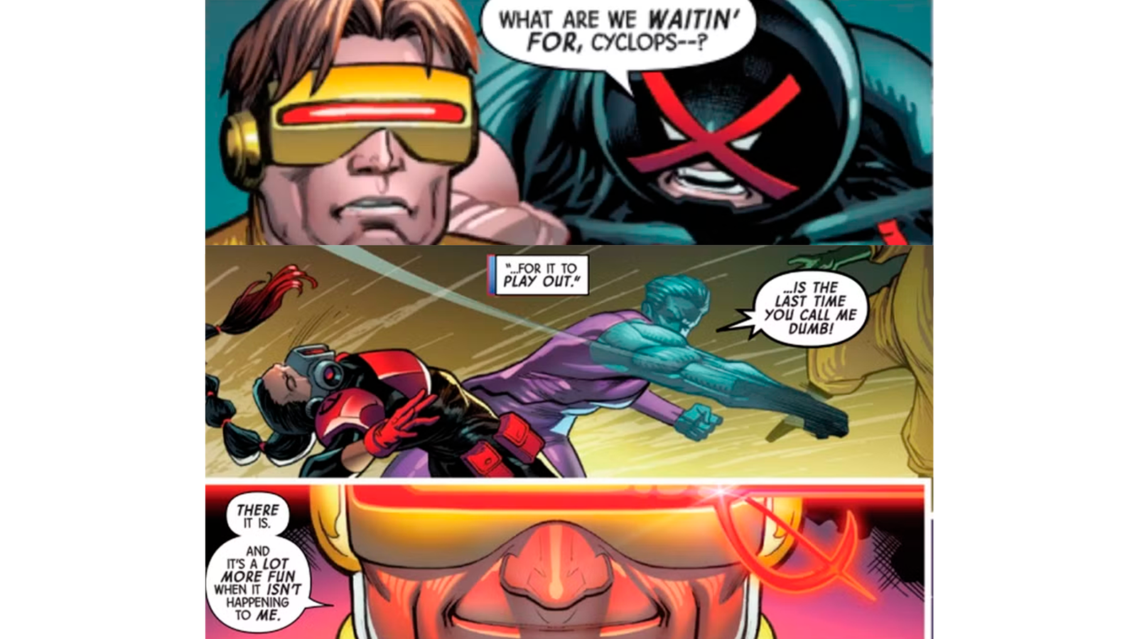 Esta es la única manera de derrotar a los X-Men, según el propio Cíclope