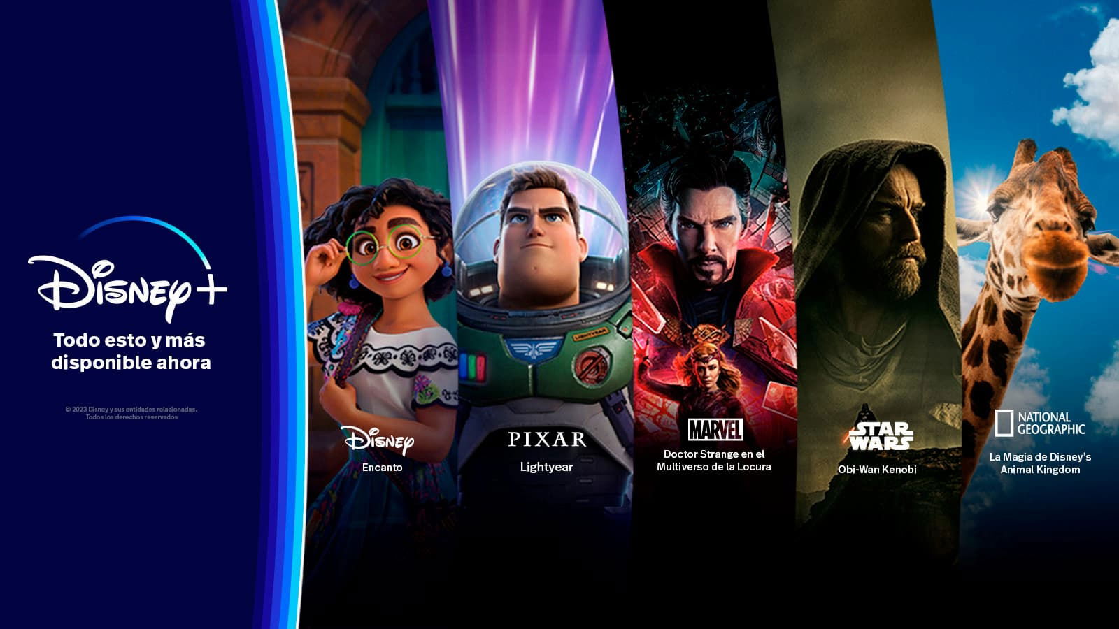 Disfruta de algunas de las marcas más icónicas del cine y la TV en Disney+