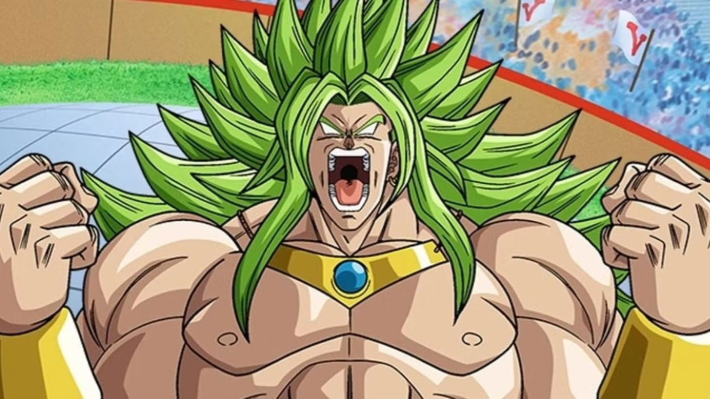 La fuerza de este saiyan es tan grande que incluso Goku no puede hacer nada contra él