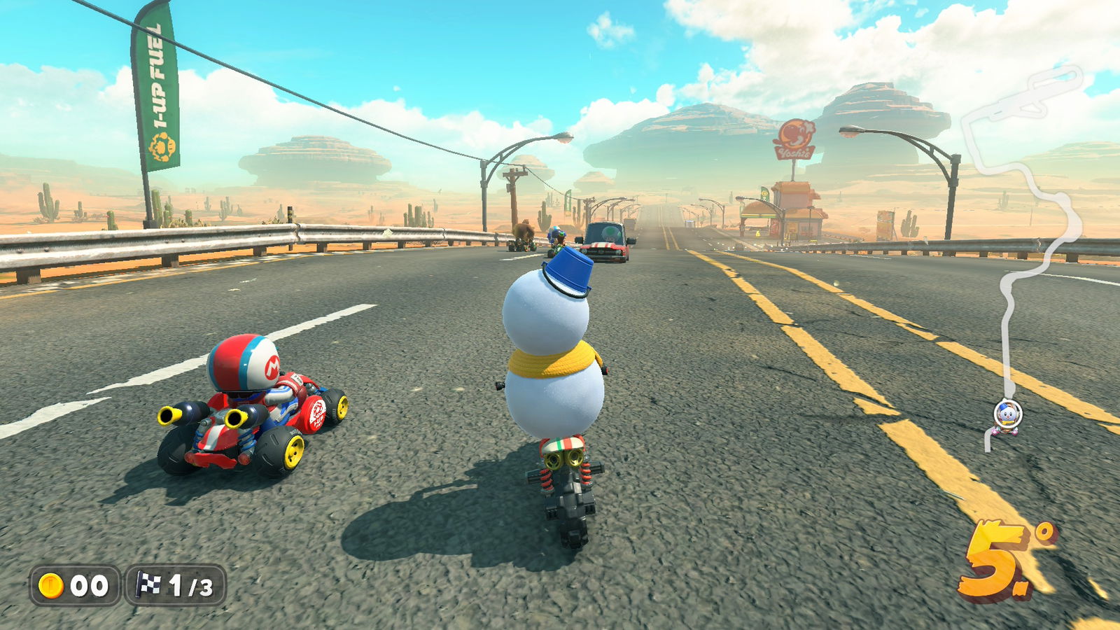 mario kart world