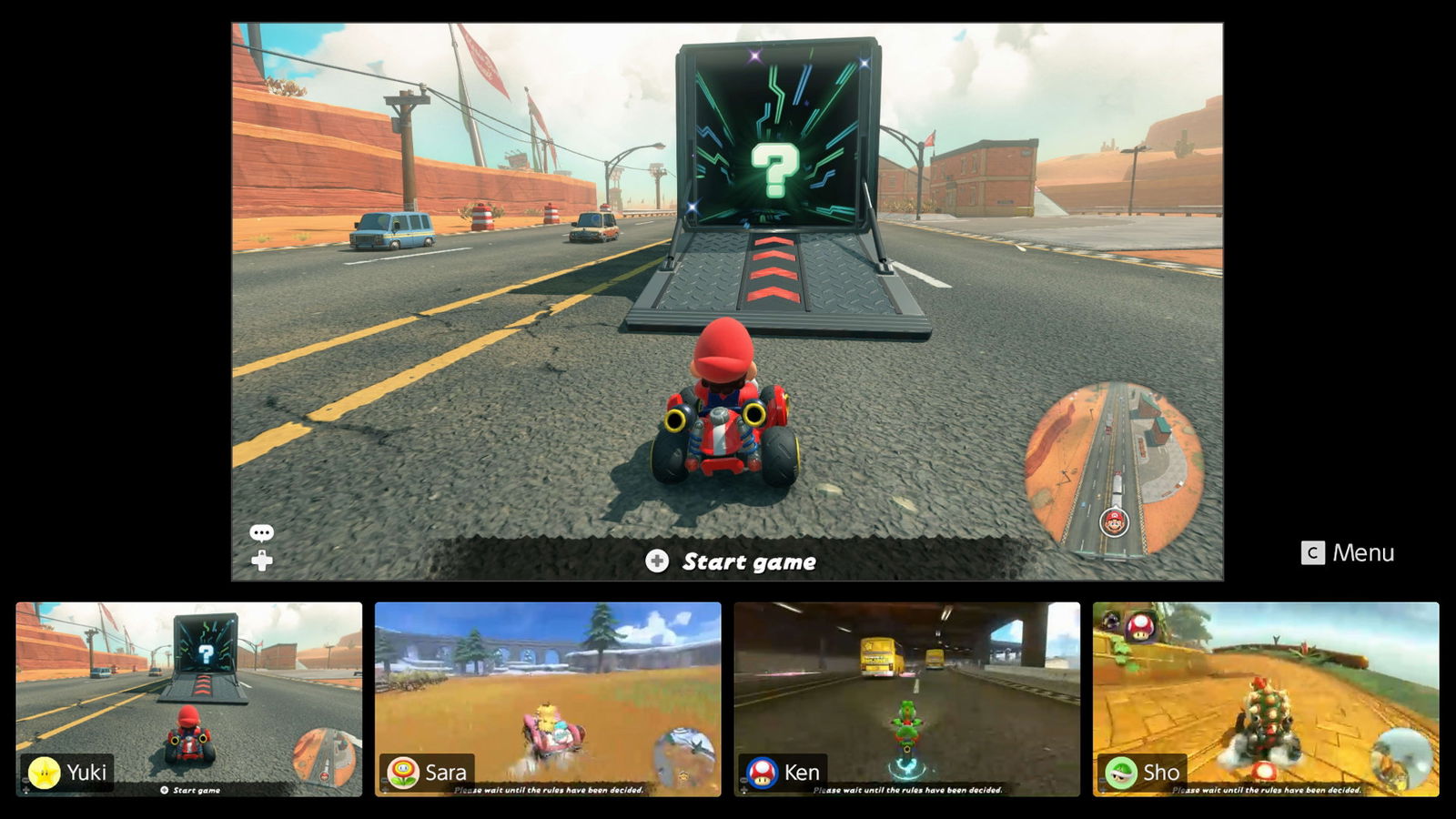 mario kart