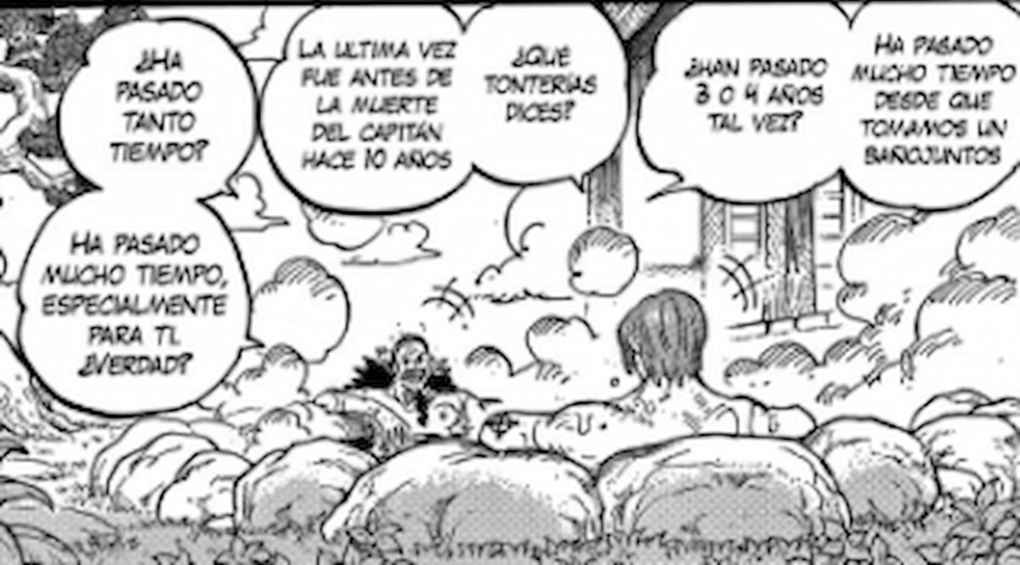 Shanks parecía tener la Marca del Abismo en su brazo izquierdo