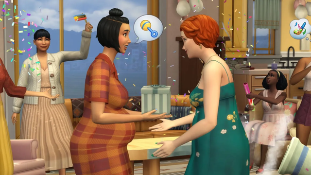 Los Sims 4 trabaja en solucionar los errores con los embarazos