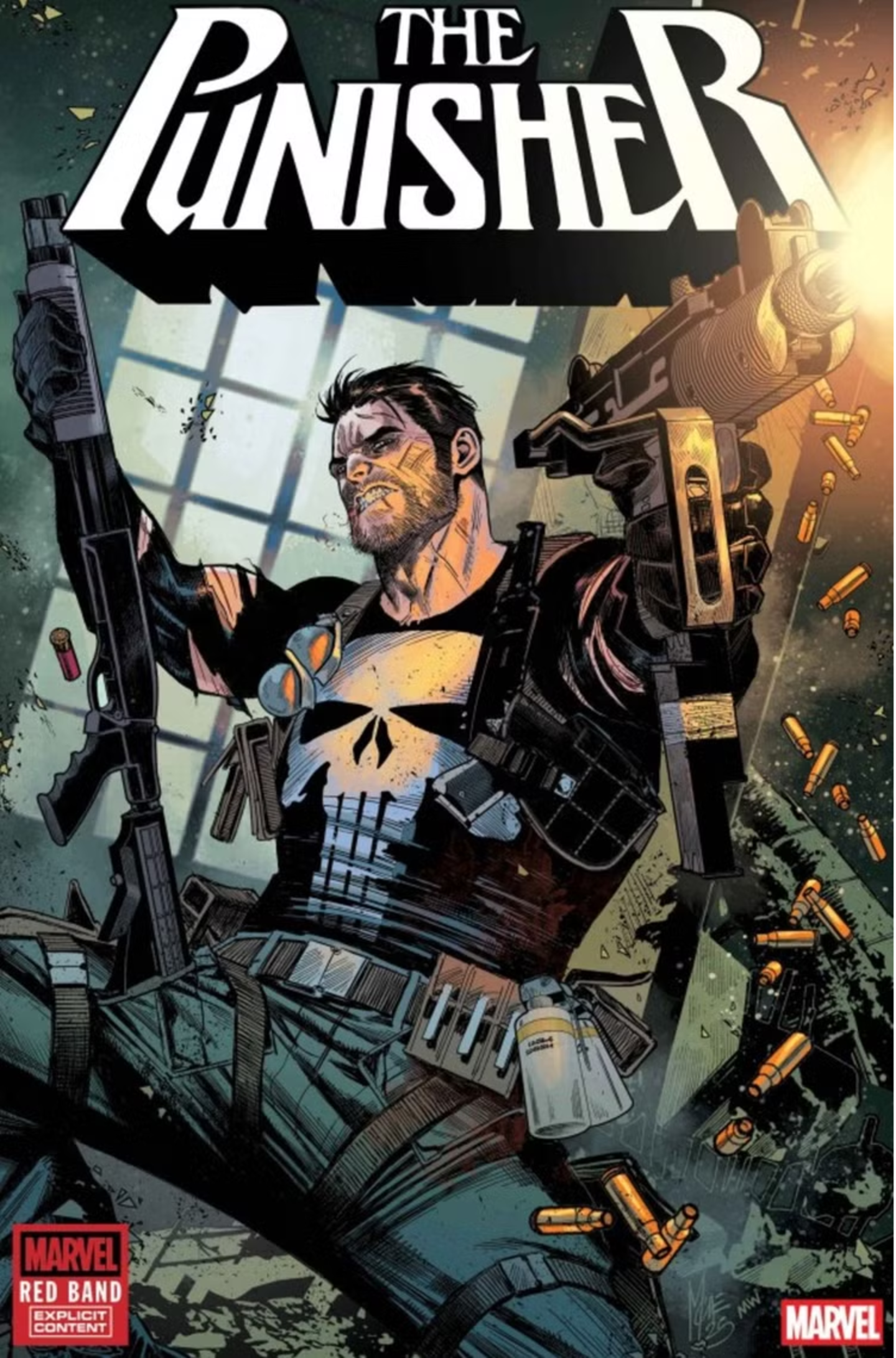The Punisher presenta su nuevo logo, cambiando para siempre su historia en Marvel